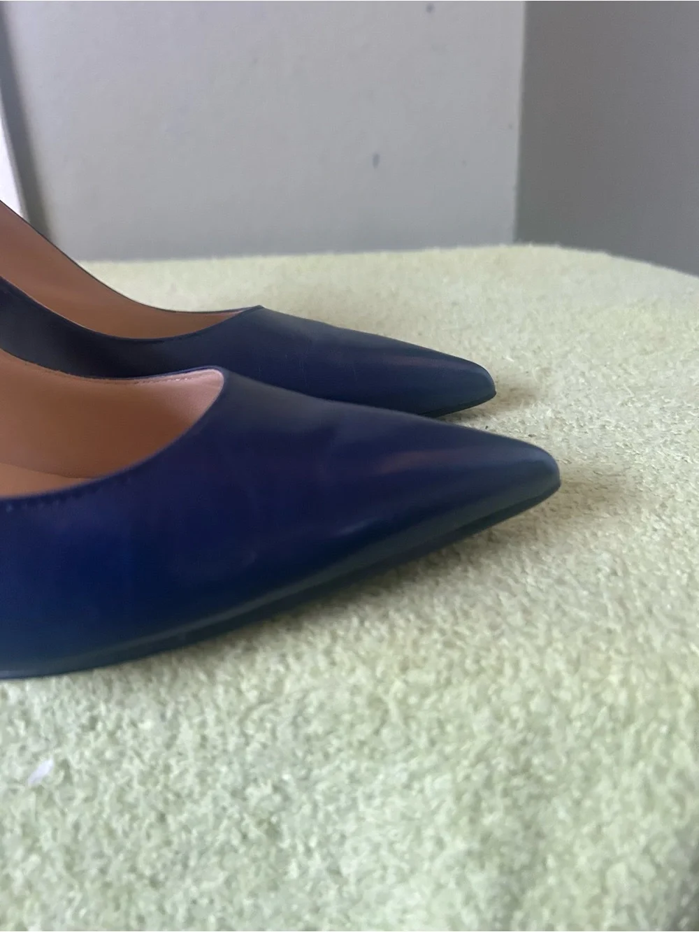 Ivanka Trump Navy Pointed-Toe Pumps Sz 8.5